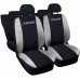 Coprisedili Seat Arona Bicolore - Nero / Grigio Chiaro